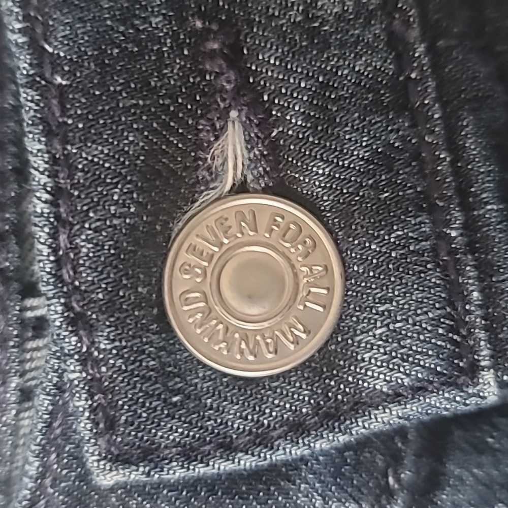 Pre-Owned 7 For All Mankind Junior Women's  Jeans - Classic and Trendy-Size 26 - Picture 5 of 11